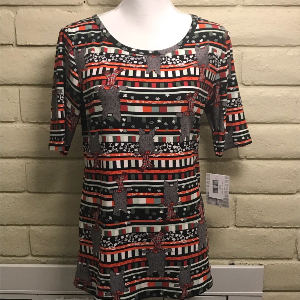 ThRd-up LuLaRoe Gigi Scottish Terrier 3/4 s($4.53)